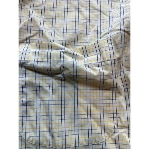 Brooks Brothers 346 Mens Shirt 15-2/3 Yellow‎ Original polo Check Non Iron - Picture 3 of 6